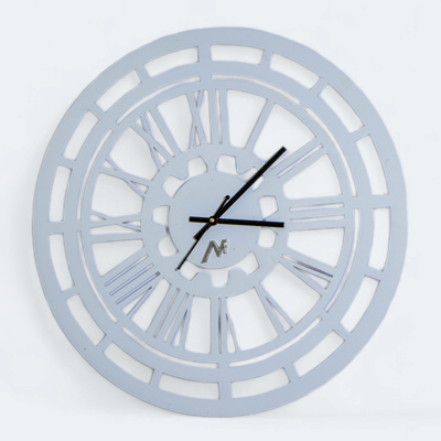 Metal Wall Clock – Sturdy Iron Sheet – Wall Decoration for Living Room – Medieval Home Decor