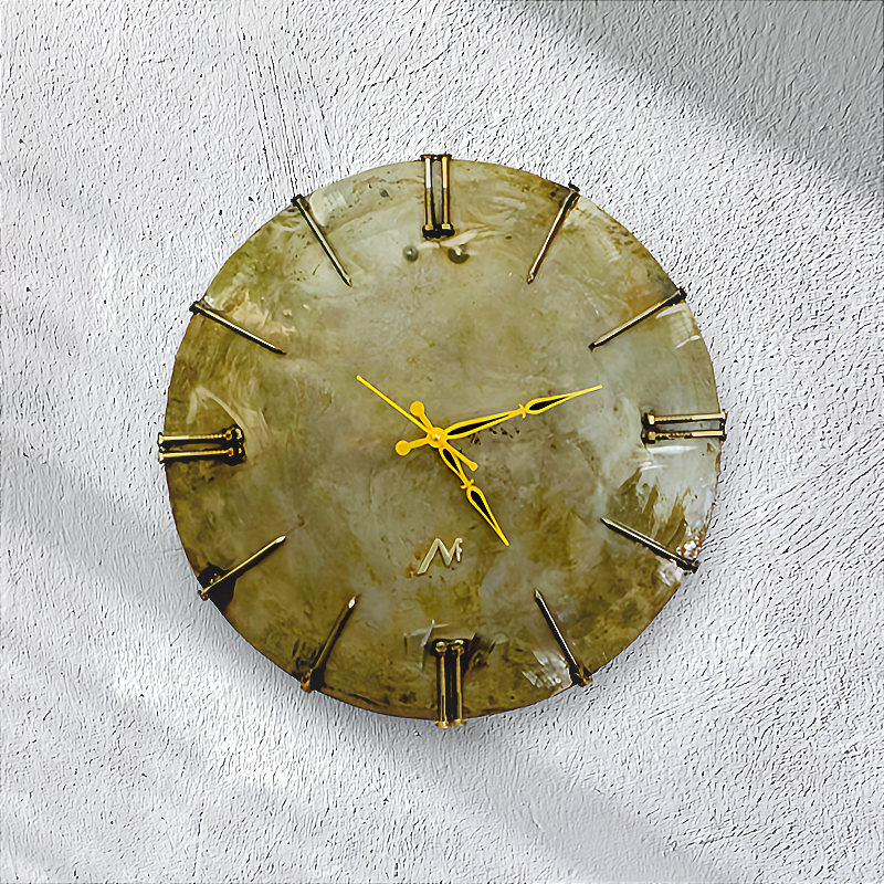 Metal Wall Mini Clock – Sturdy Iron Sheet