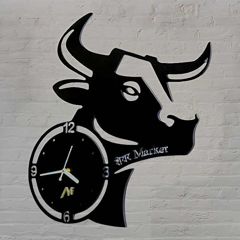 Metal Wall Clock – Sturdy Iron Sheet