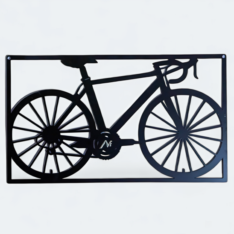 Metal Bike Art Wall Decor Home Office Decoration