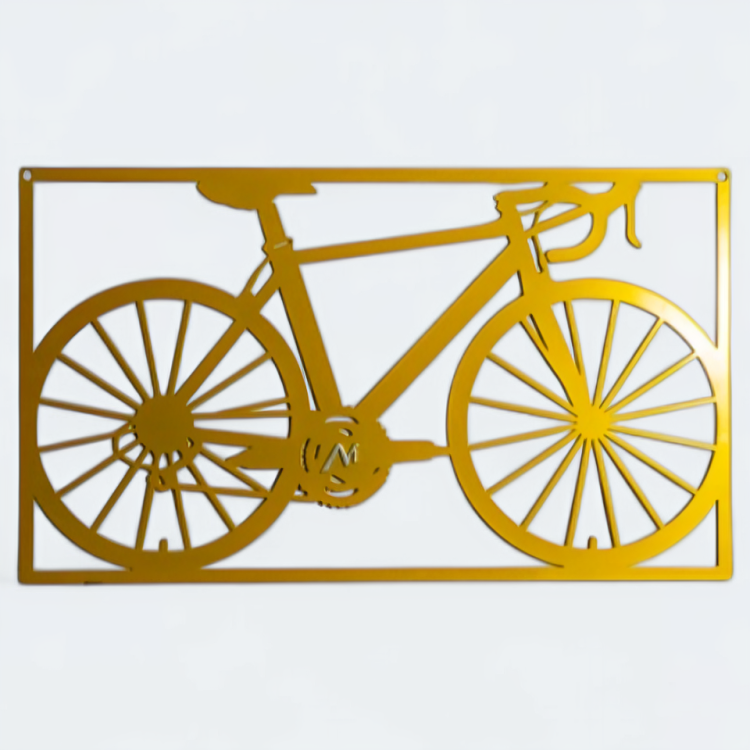 Metal Bike Art Wall Decor Home Office Decoration